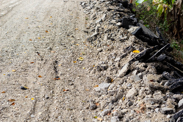 damage road