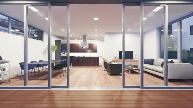 Modern Luxury Home Showcase Patio
