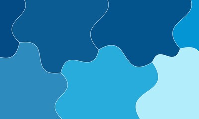 Abstract blue and white light polygonal background. Low poly vec