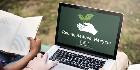 Reuse Reduce Recycle Sustainability Ecology Concept