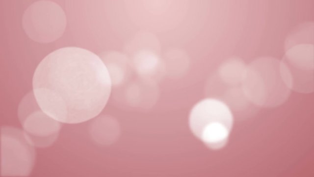 Red bokeh lights looped animated abstract background