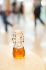 Honey toast with chocolate and vanilla ice-cream, whippe cream.