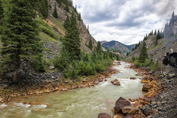 River Between Durango and Silverton