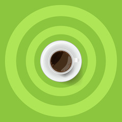 Coffee cup vector , illustration