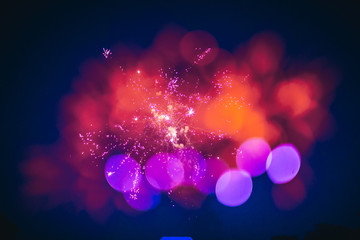 colorful abstract shot with sparks