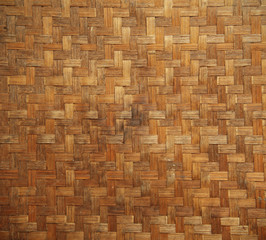 Background and texture with Bamboo weave