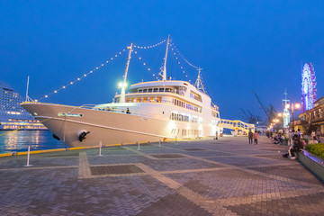 Kobe Dinner Cruise at port of Kobe, Japan © bankuma