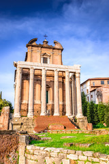 Fototapeta na wymiar Rome, Italy - Basilica of Santa Maria Degli Angeli E Dei Martiri