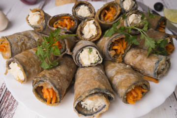 stuffed pancakes