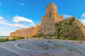 Termoli (Italy) - A touristic city on Adriatic sea in the province of Campobasso, Molise region,...