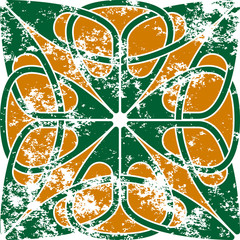 Celtic pattern. Element of Celtic or Irish ornament