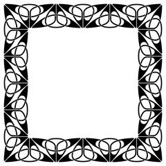 Celtic pattern. Element of Celtic or Irish ornament