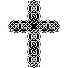 Celtic pattern. Element of Celtic or Irish ornament