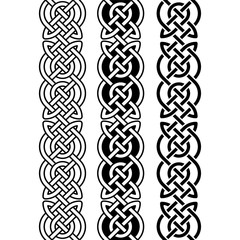 Celtic pattern. Element of Celtic or Irish ornament