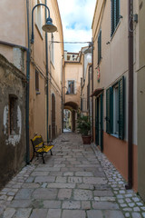 Fototapeta na wymiar Termoli (Italy) - A touristic city on Adriatic sea in the province of Campobasso, Molise region, southern Italy
