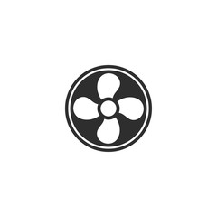 Fan - vector icon.