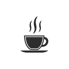 Coffee cup - vector icon.