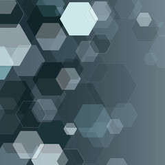Vector creative background with squares