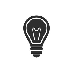 Lamp - vector icon.