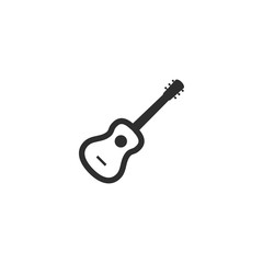 Guitar - vector icon.