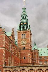 Fototapeta na wymiar Копенгаген.Дания. Замок Фредериксборг.
