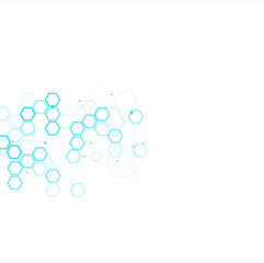 Absract technology and science background.