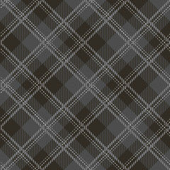 Tartan seamless vector patterns in black-and-white colors
