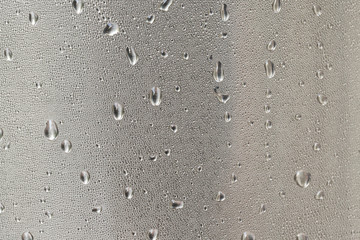 Fototapeta na wymiar water drops an white background
