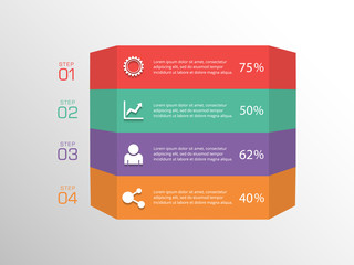 Infographic design template Info graphic Elements process infographics
