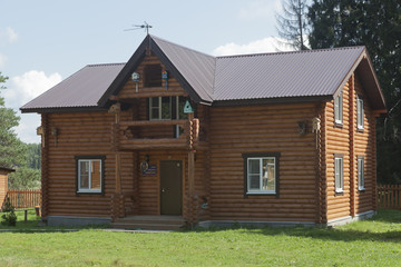 Obraz premium House Fyodor Konyukhov on the territory of children's health camp 