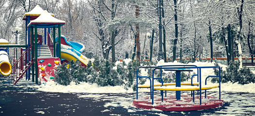 Winter playground