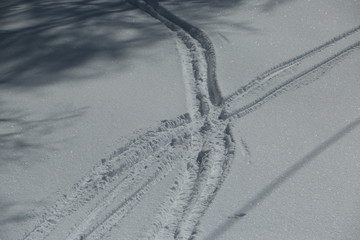 ski pass criss cross