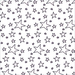 Disigned pettern of the stars. It can be used as a background