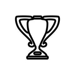 trophy icon illustration