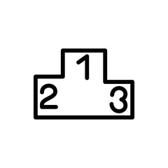 ranking icon illustration
