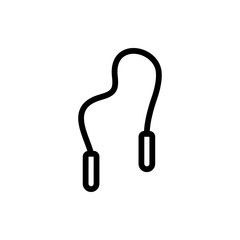 skipping rope icon illustration
