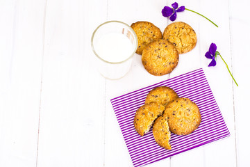 Cookies Cereal with Milk