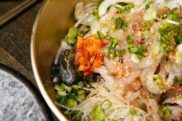seafood bibimbap