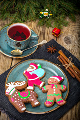 Gingerbread for Christmas and New Year