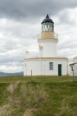 Fototapeta na wymiar Lighthouse at Chanonry Point - Scotland