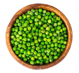 Frozen peas for cooking
