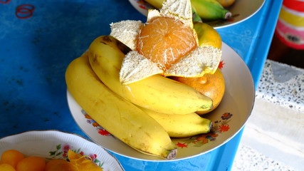 banana & orange
