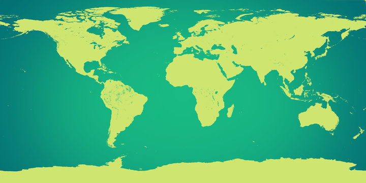 world map green. Elements of this image furnished by NASA.