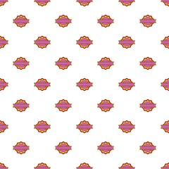 Label pattern, cartoon style