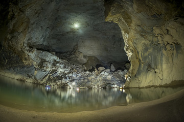 unseen at xe bangfai river cave, Bualapha, Laos , since 1905 by