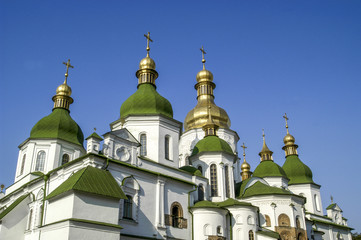 Fototapeta na wymiar Kiev, Sophie Cathedral, Ukraine