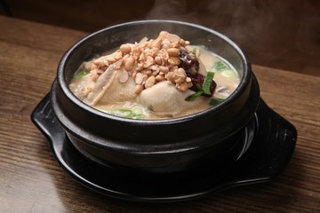 fermented soybeans chicken soup