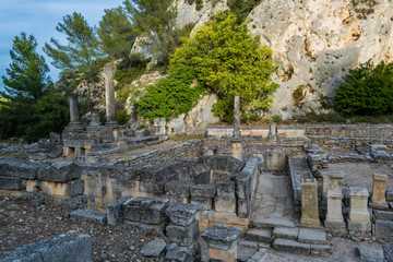 Glanum, les antiques, Saint-Rémy-de-Provence.