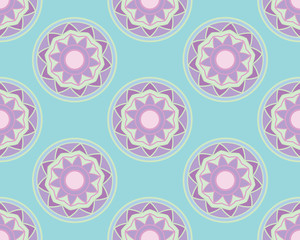 Elegant Ornaments Lace Mandala