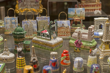 Miniature ceramic souvenirs